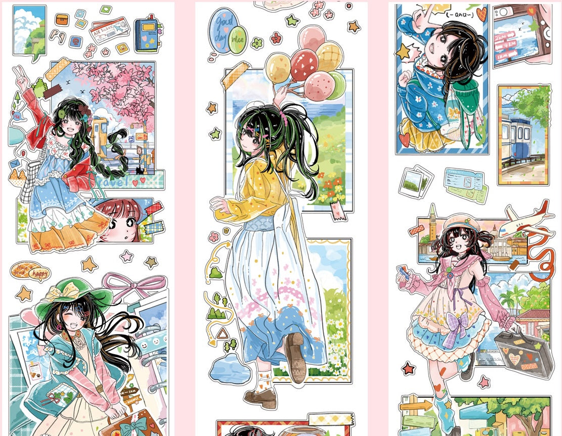 Travel Journal Character Tape