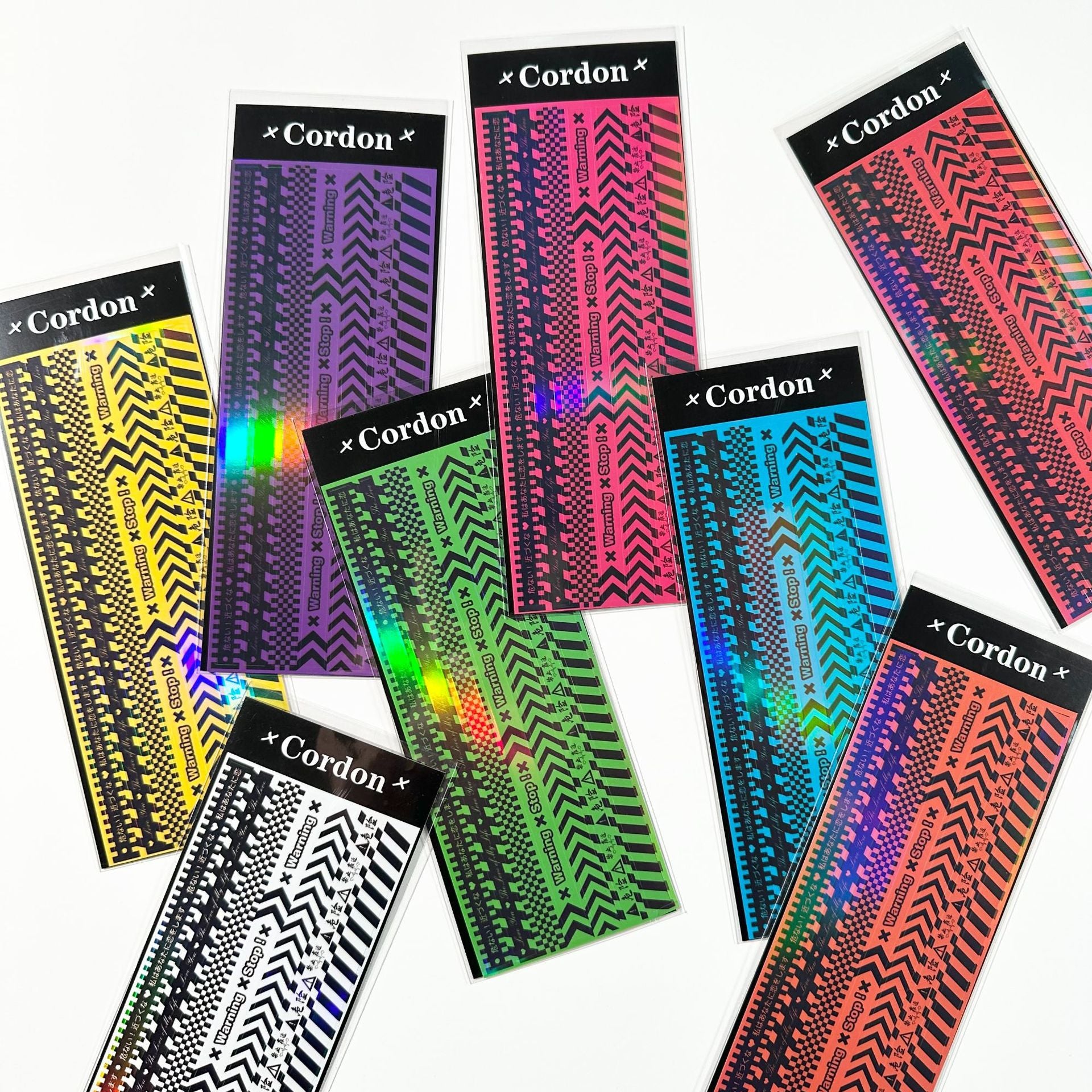 Holographic Border Sticker Pack