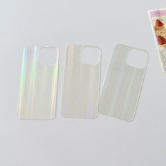 [Huawei] Aurora Transparent Phone Card Holder - DIY Decorative Back Card for Huawei