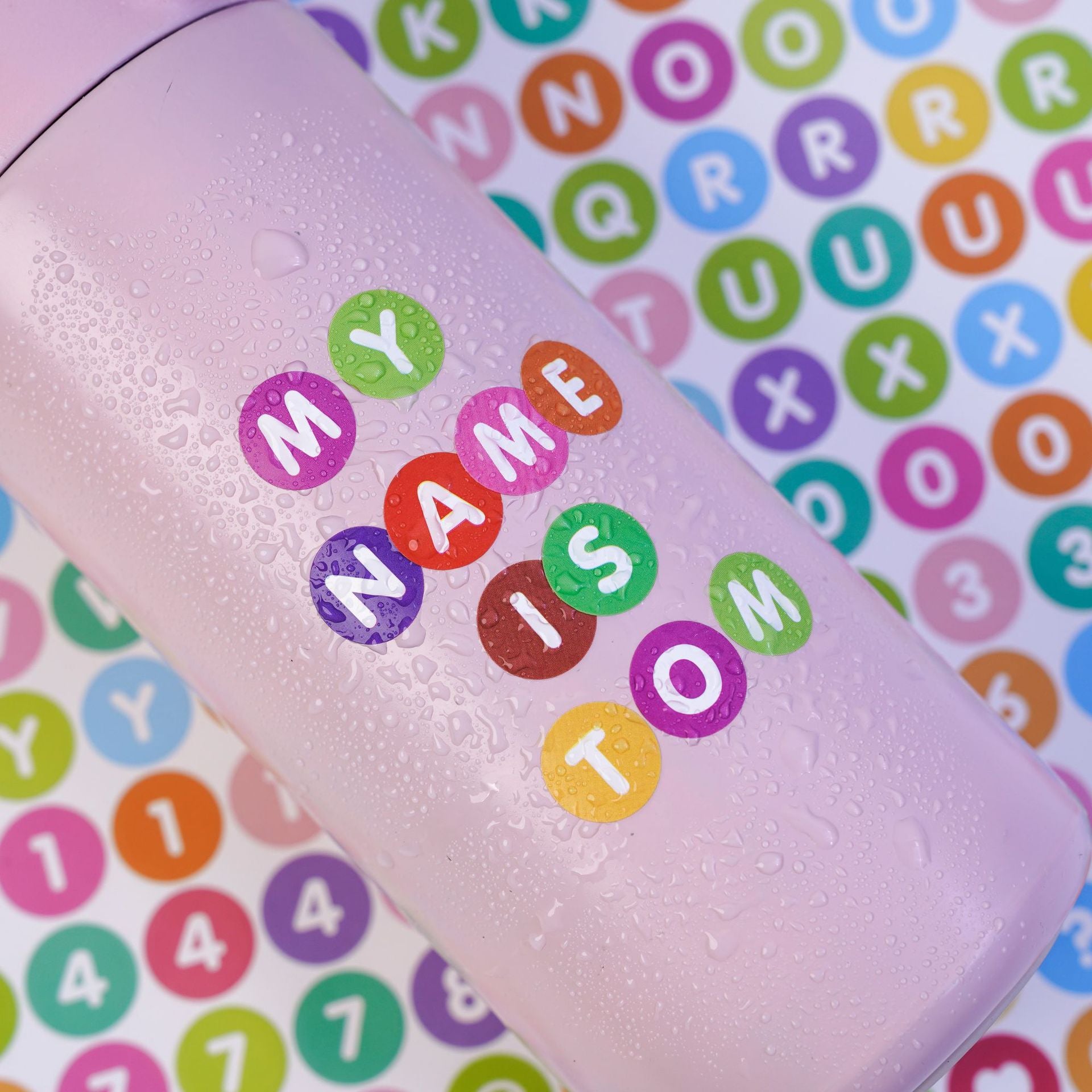 Mini Dot Alphabet Sticker Pack