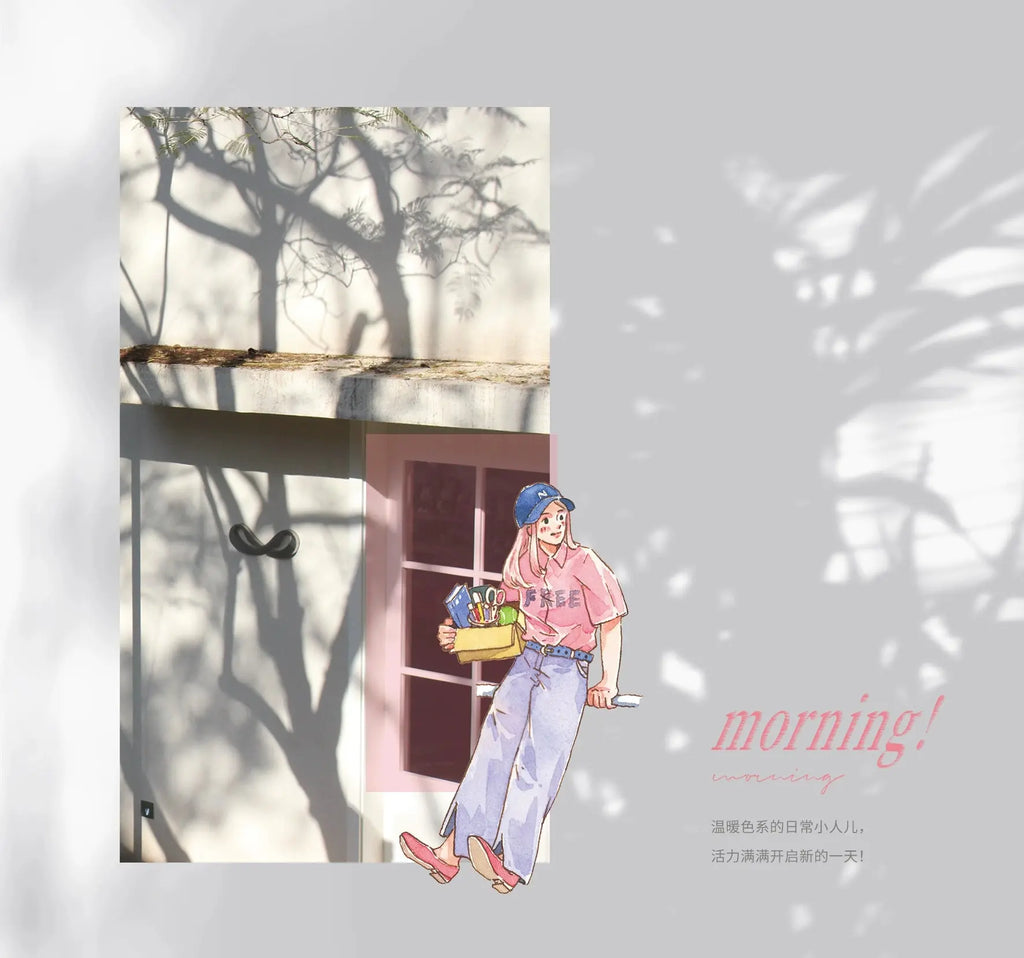 Morning Characters PET Tape MOODTAPE