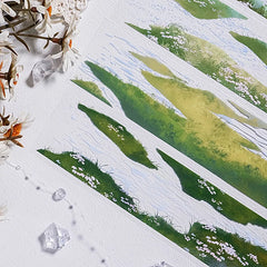 Mountain Stream Decorative Tape - Natural Landscape