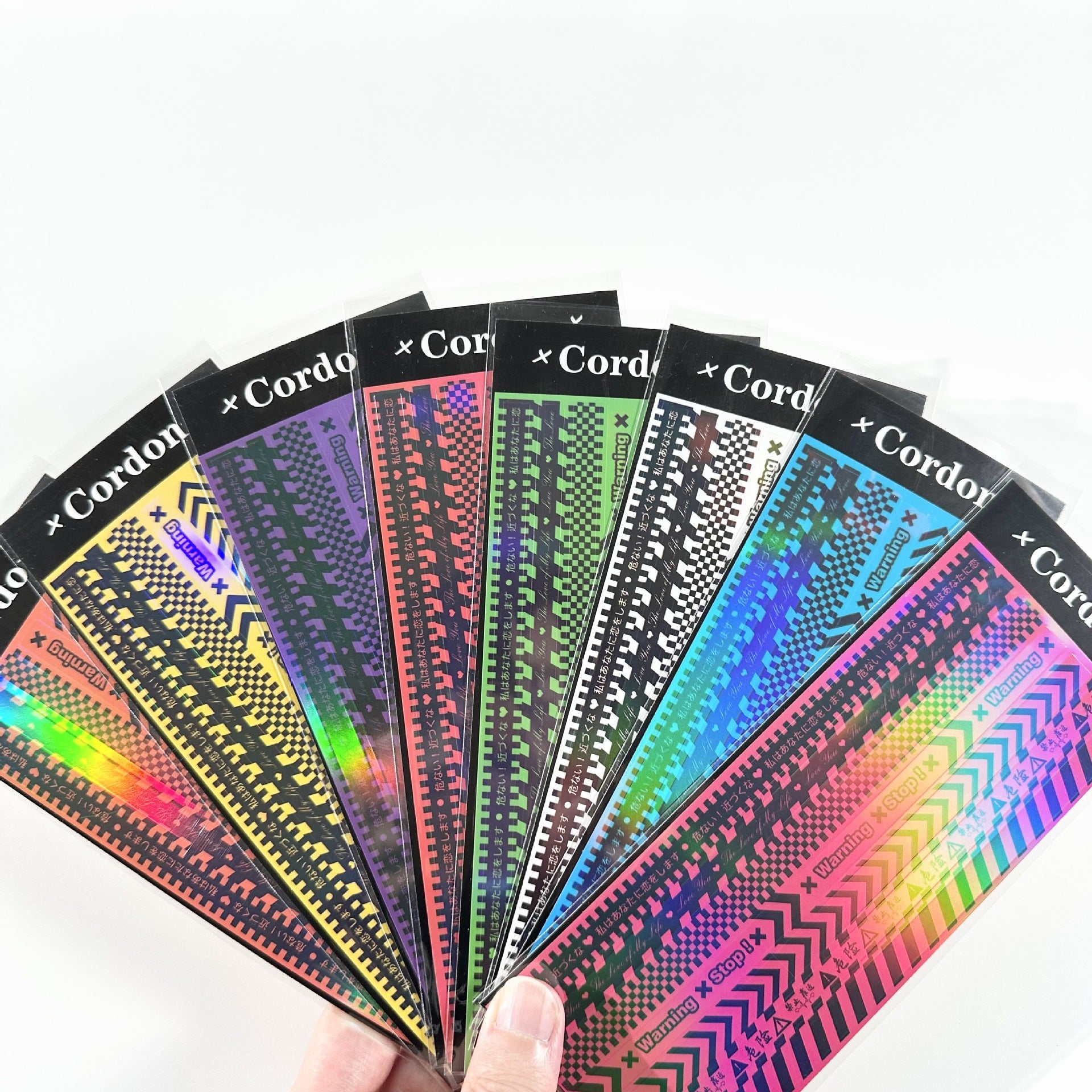 Holographic Border Sticker Pack
