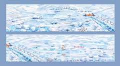 Winter Snowy Landscape Washi Tape - 5cm x 100cm