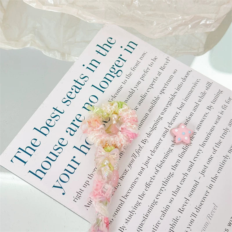 Peach Oolong Lily Wreath Bell Decorative Craft Knife