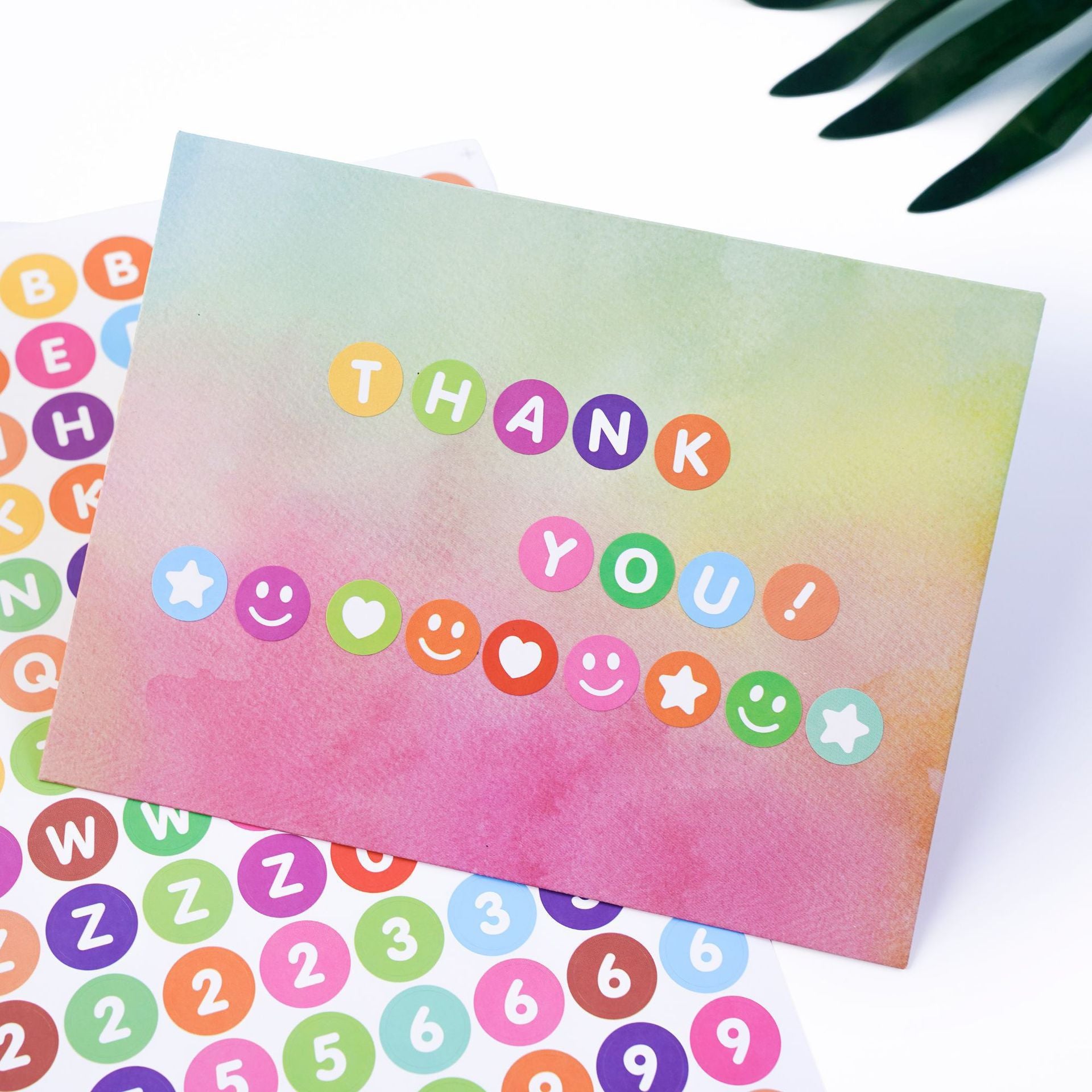 Mini Dot Alphabet Sticker Pack