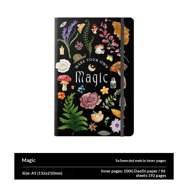 Magic Garden A5 Journal Notebook