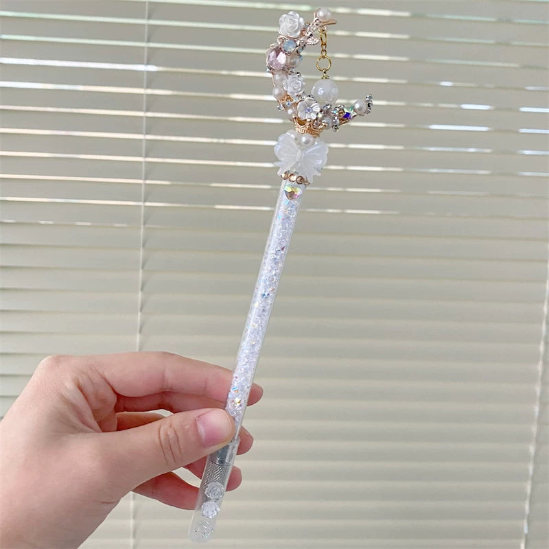 Moonlit Pearl Pendant Decorative Craft Knife