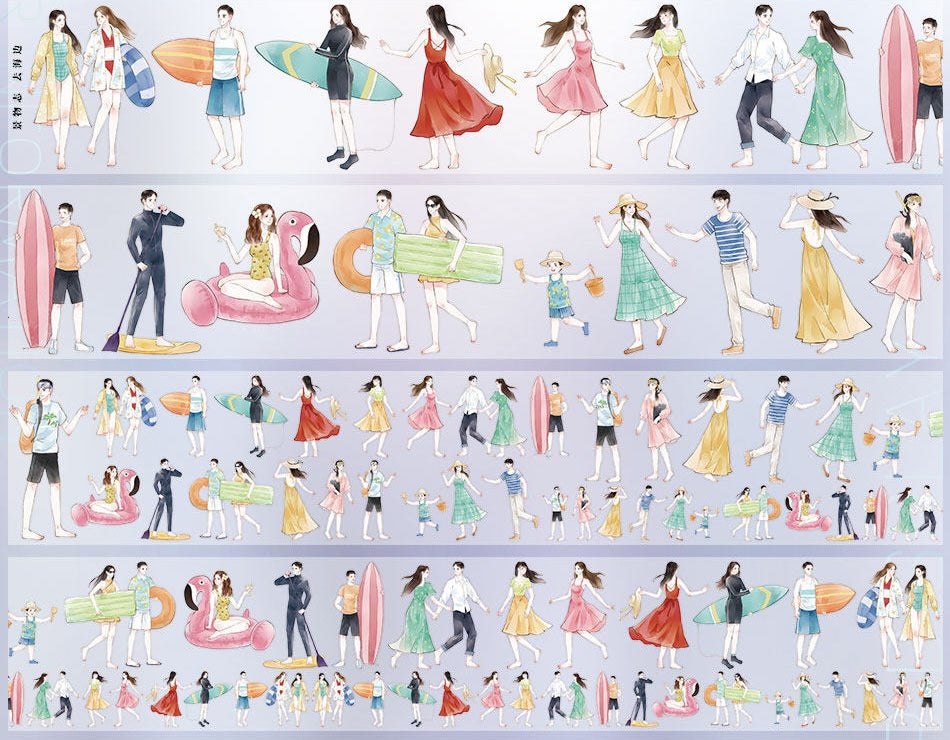 Summer Scene-Building Decorative Tape Collection