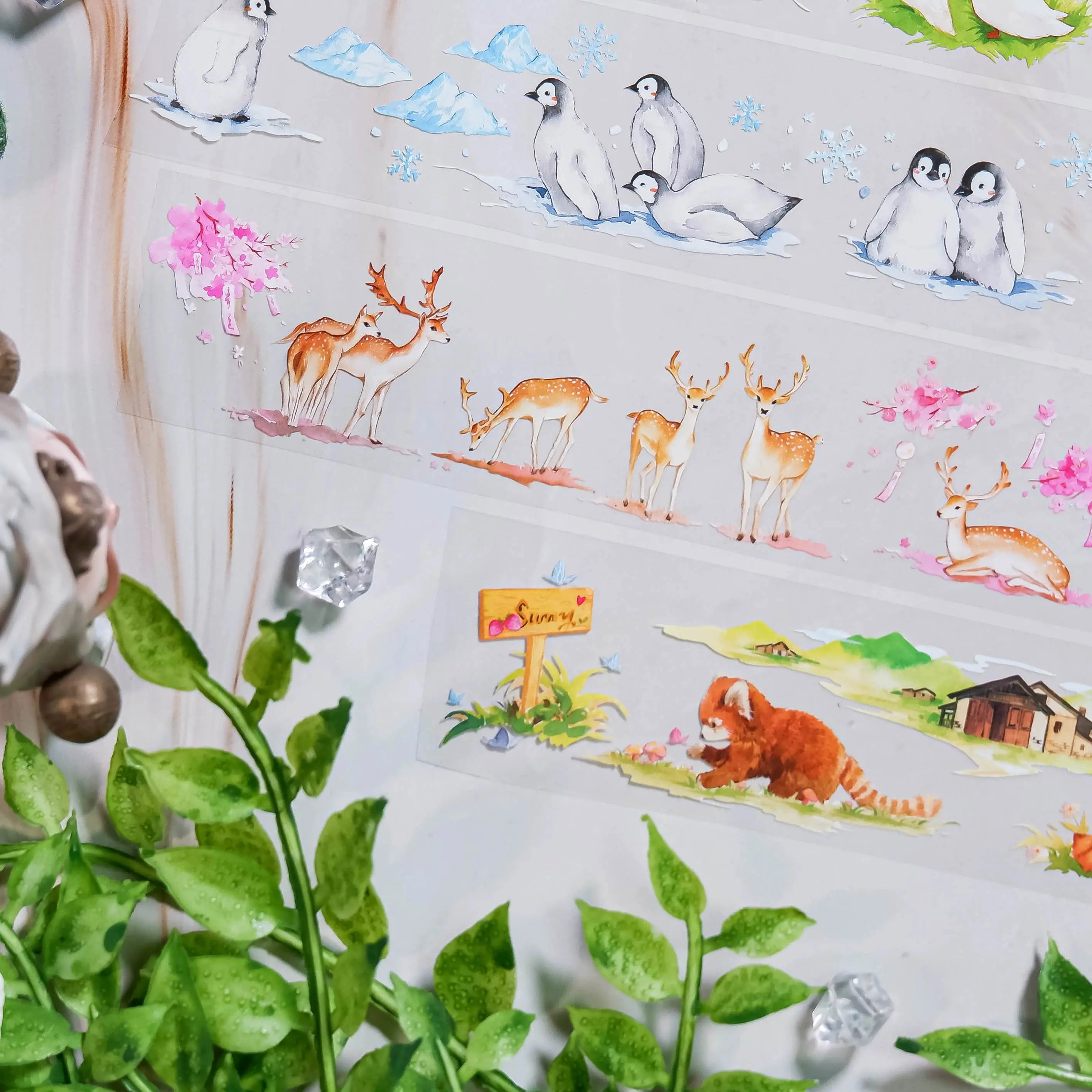 Little Animals PET Tape Shroomi