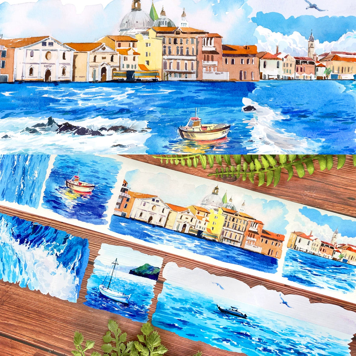 Nature Scenes PET Tape · Multiple Designs Available