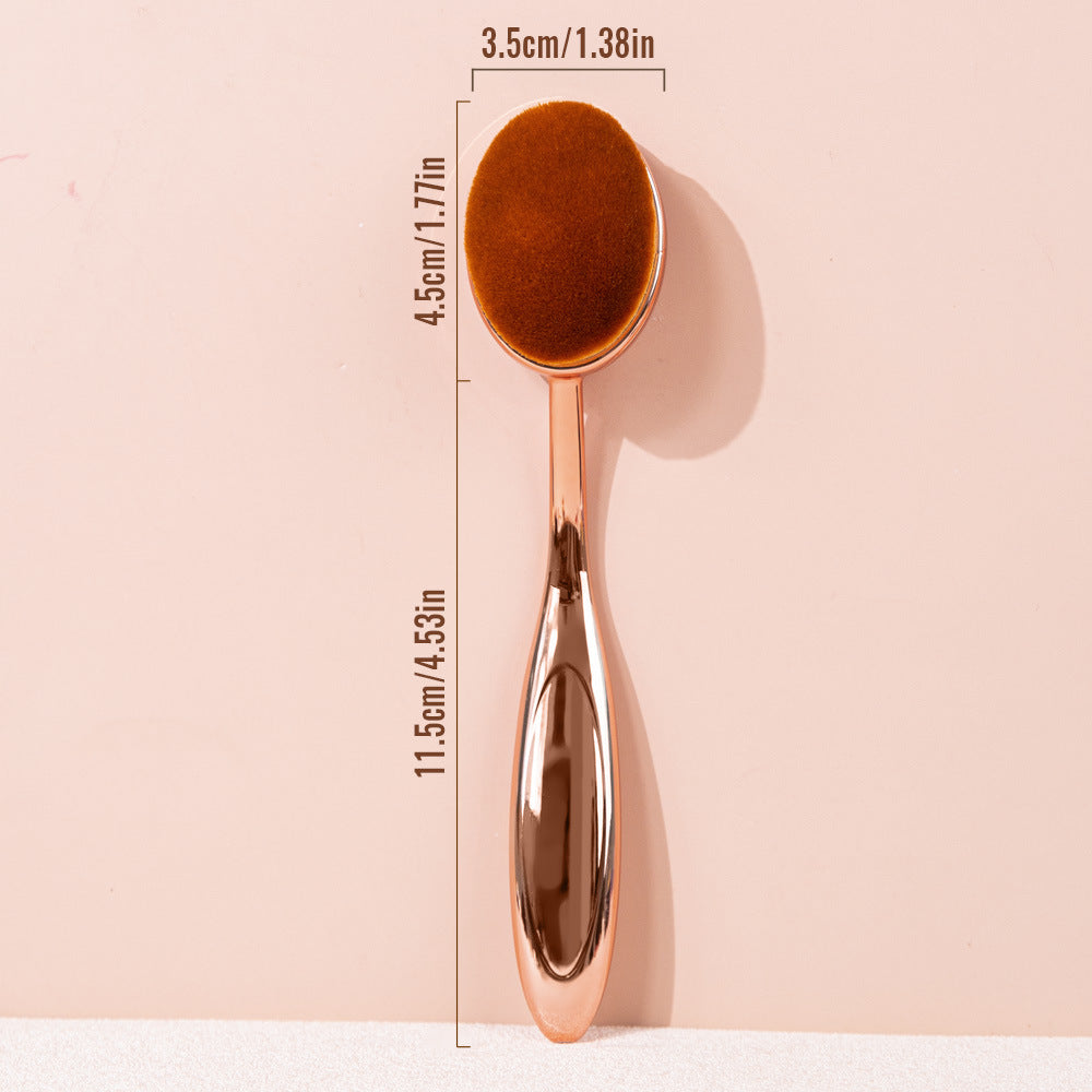 Rose gold ink blending brushes with soft brush heads