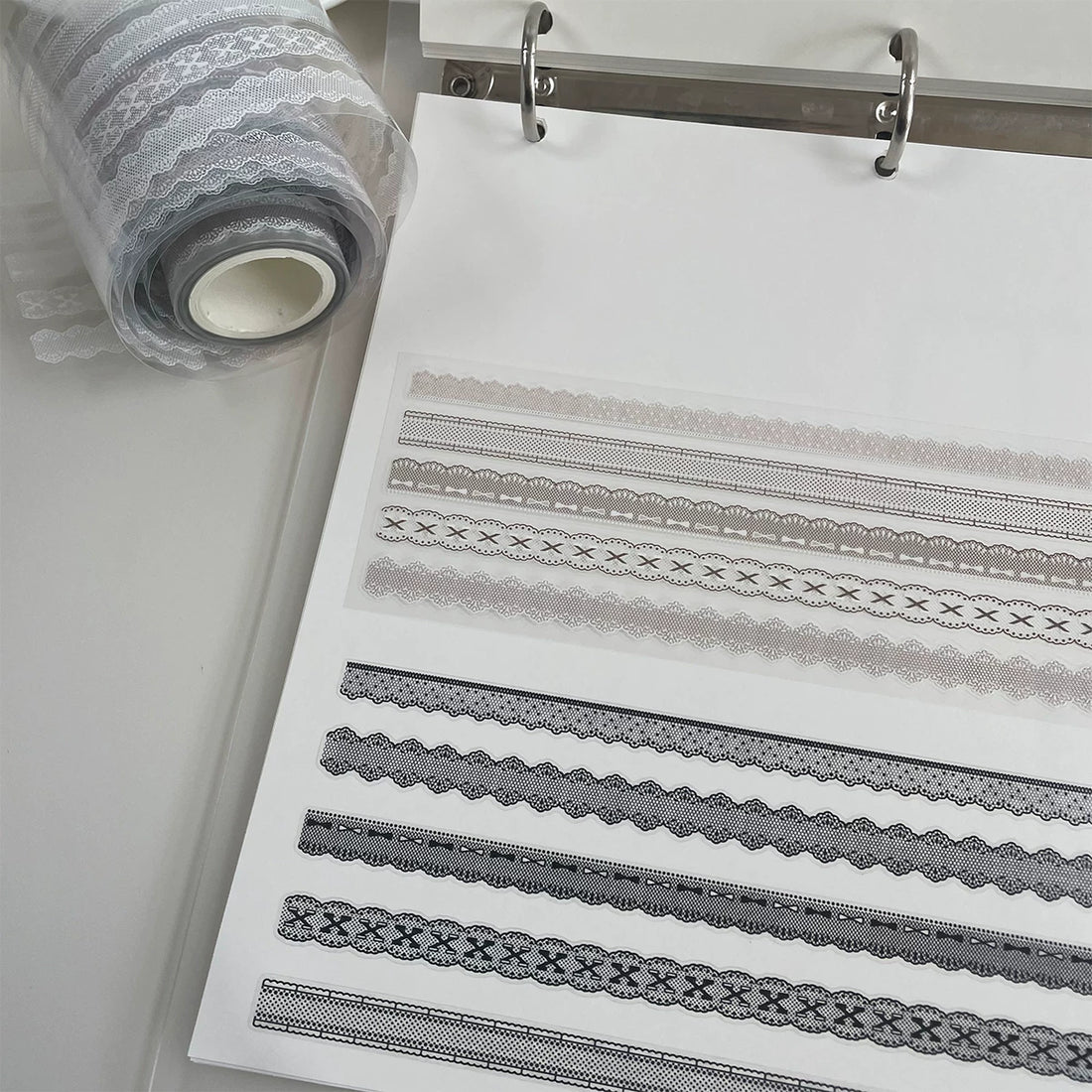 Lace Border Sticker Roll