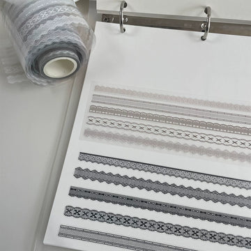 Lace Border Sticker Roll