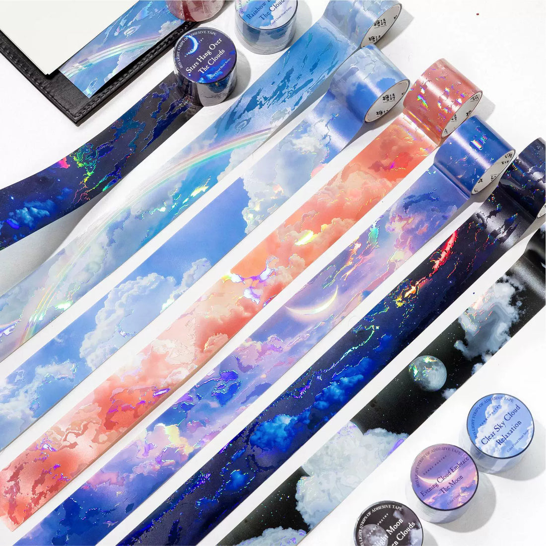 Cloudheart PET holographic decorative tape