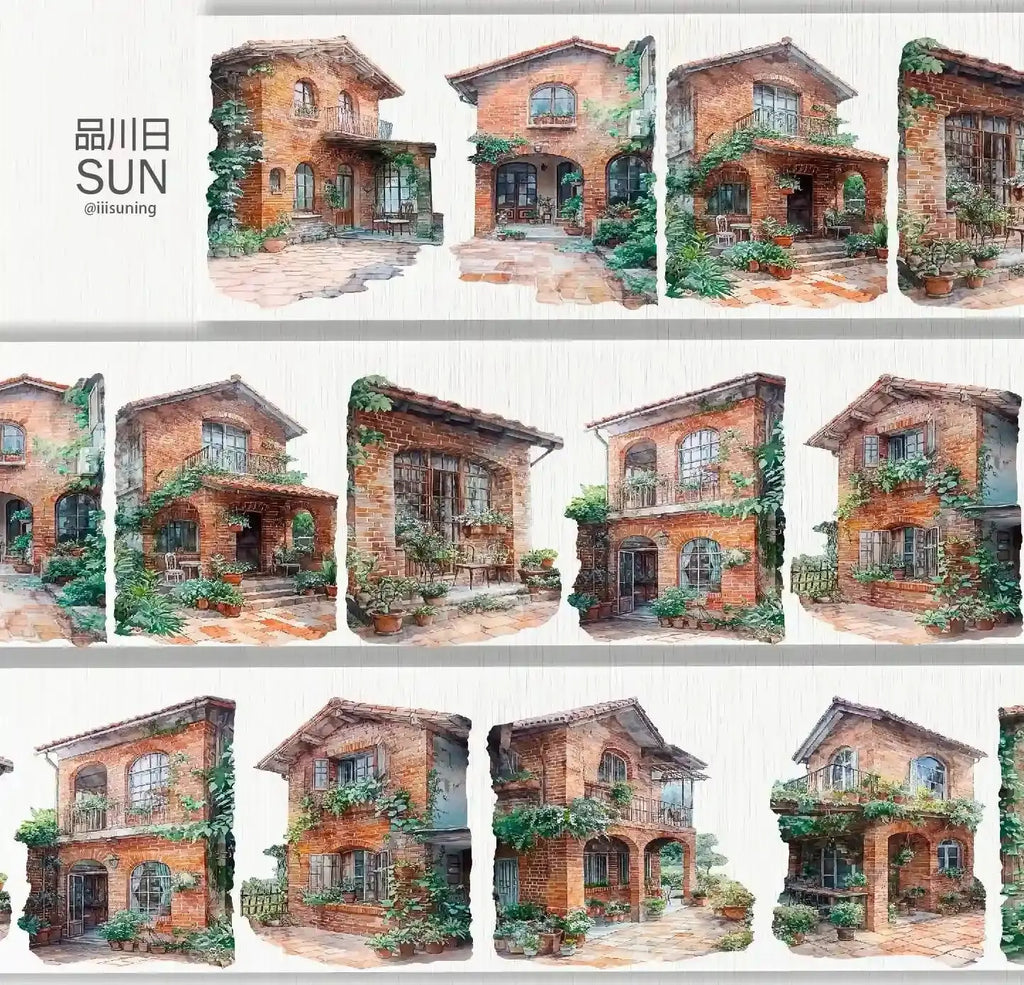 Old House PET Tape - Shroomi