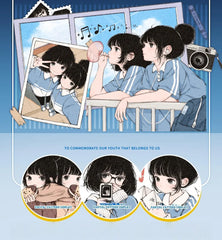 Once Upon a Campus PET Tape Once Upon a Campus Tape – School Life Decorative Tape with Students & Campus Elements for Journaling, Scrapbooking & DIY Crafts