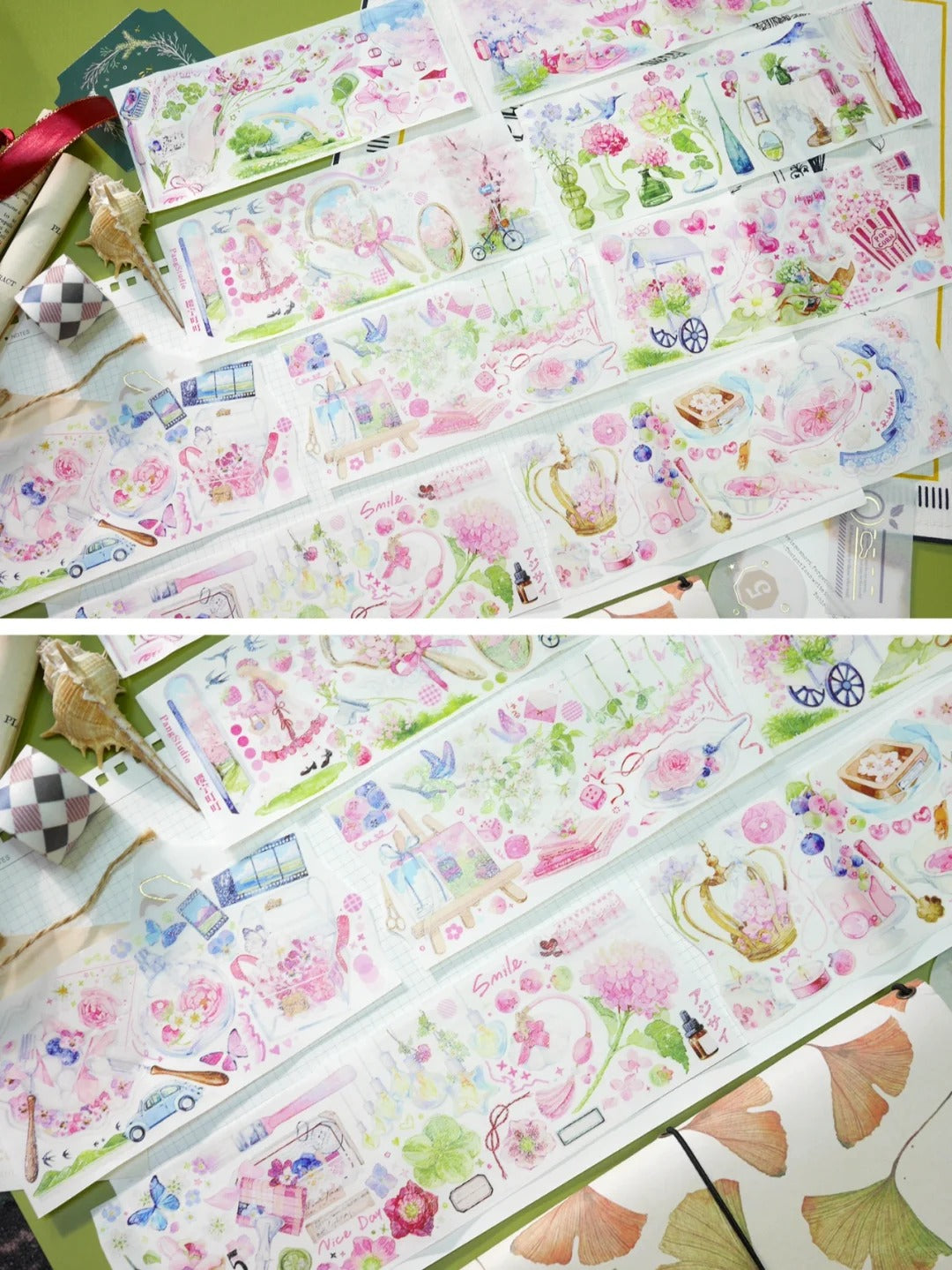 Blossom Girl PET Tape Blossom Girl PET Tape | Sakura Journaling Tape