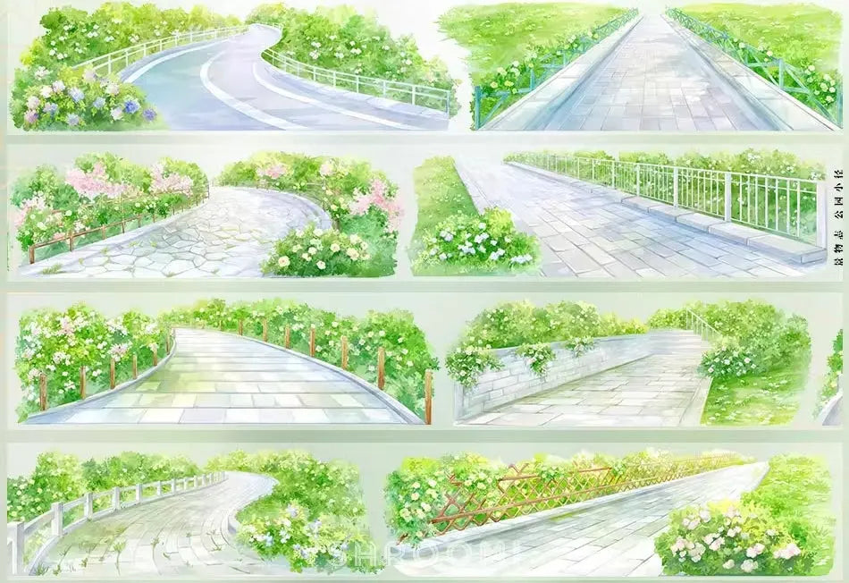 Park Pathway PET Tape JINGWUZHI