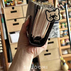 Premium A7 Leather Ring Binder Journal - Refillable Planner - Shroomi