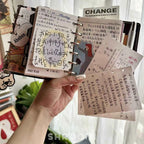 Premium A7 Leather Ring Binder Journal - Refillable Planner - Shroomi