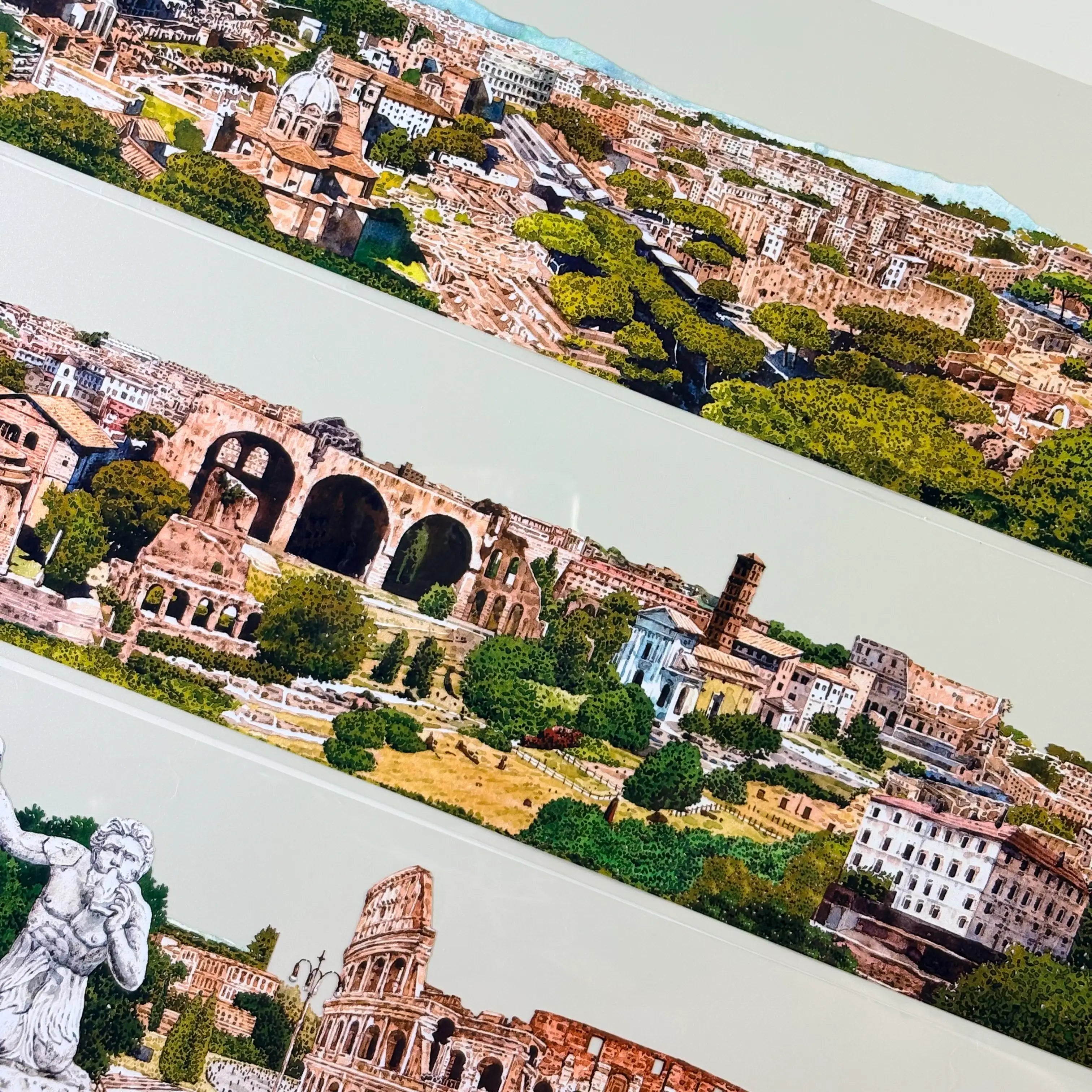 Roman Holiday PET Tape Roman Holiday PET Tape – Colosseum & City Views for Travel Journals