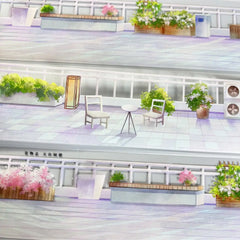 Rooftop Retreat PET Tape Rooftop Retreat PET Tape | Urban Scenery for Journaling