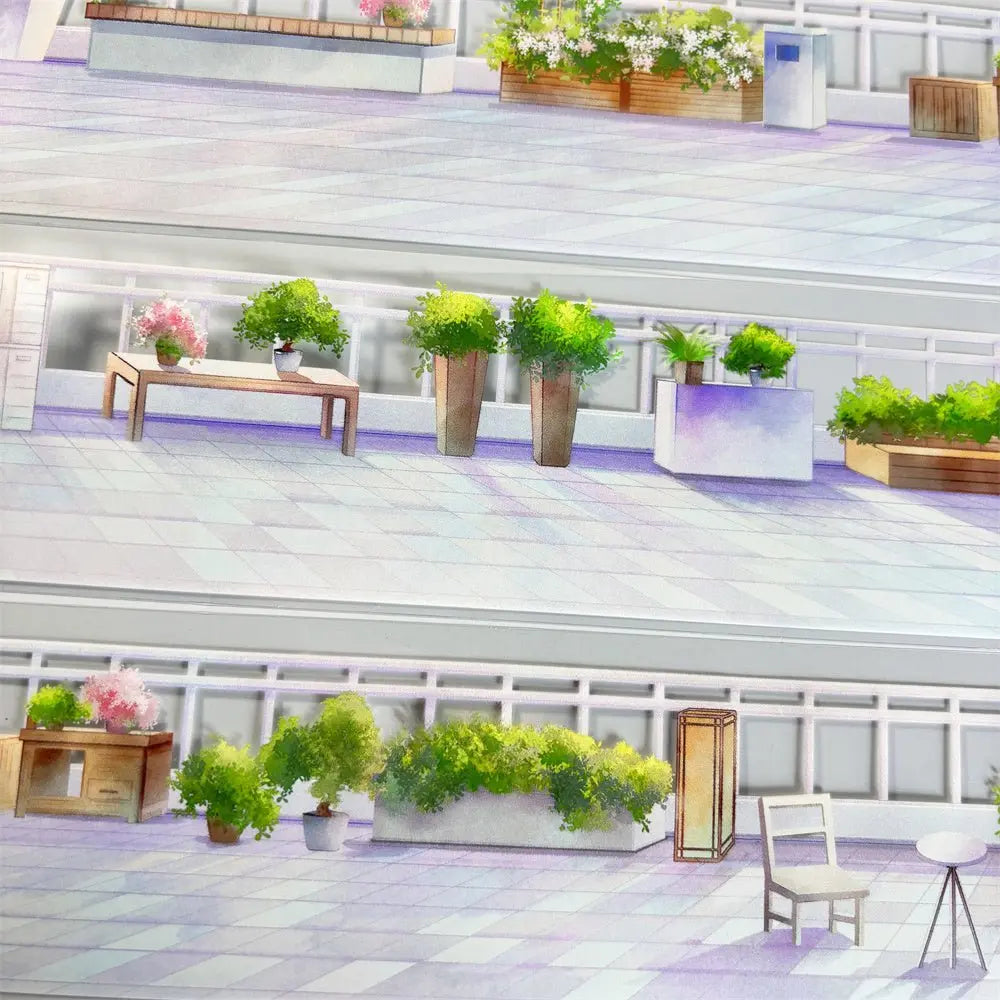 Rooftop Retreat PET Tape - Shroomi