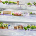 Rooftop Retreat PET Tape - Shroomi