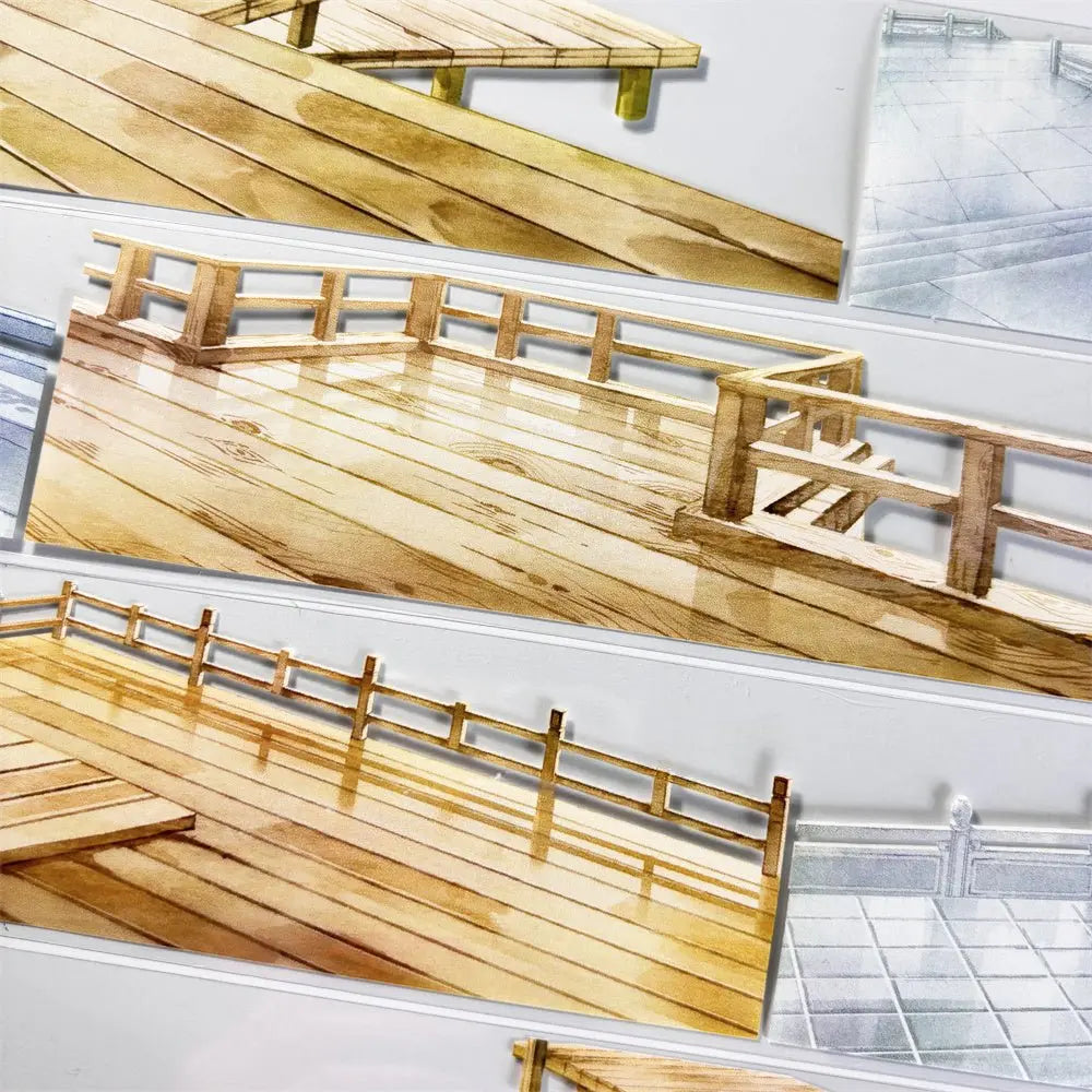 Scenic Overlook Deck PET Tape - Shroomi