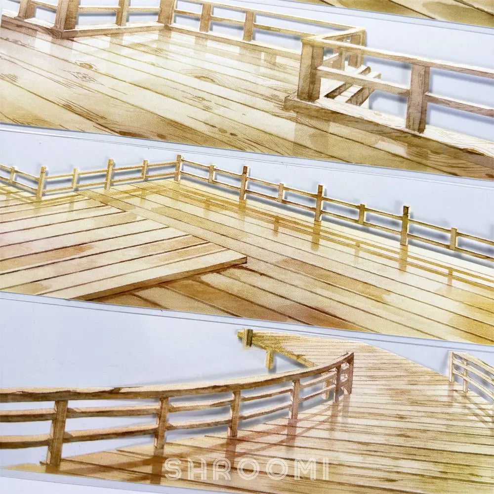 Scenic Overlook Deck PET Tape - Shroomi
