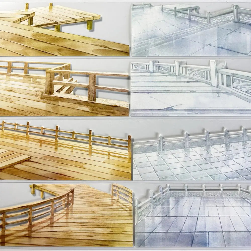 Scenic Overlook Deck PET Tape - Shroomi