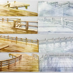 Scenic Overlook Deck PET Tape - Shroomi