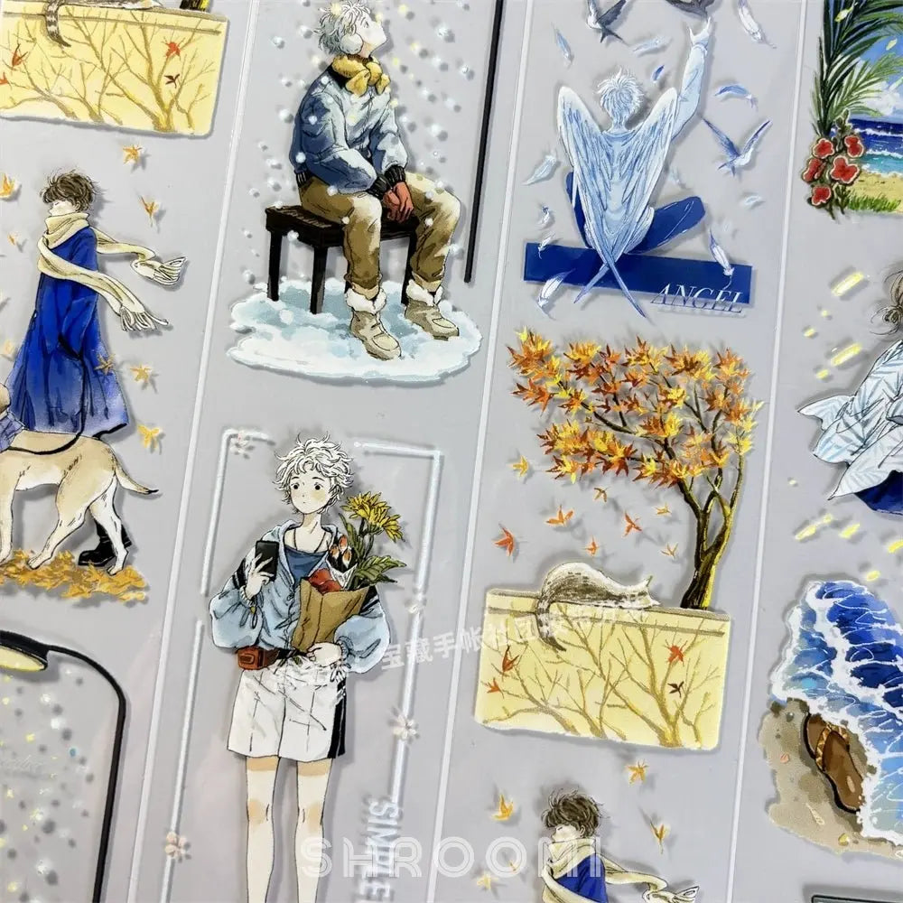 Seasons Stories PET Tape Seasons Stories PET Tape | Cute & Dreamy Character Stickers