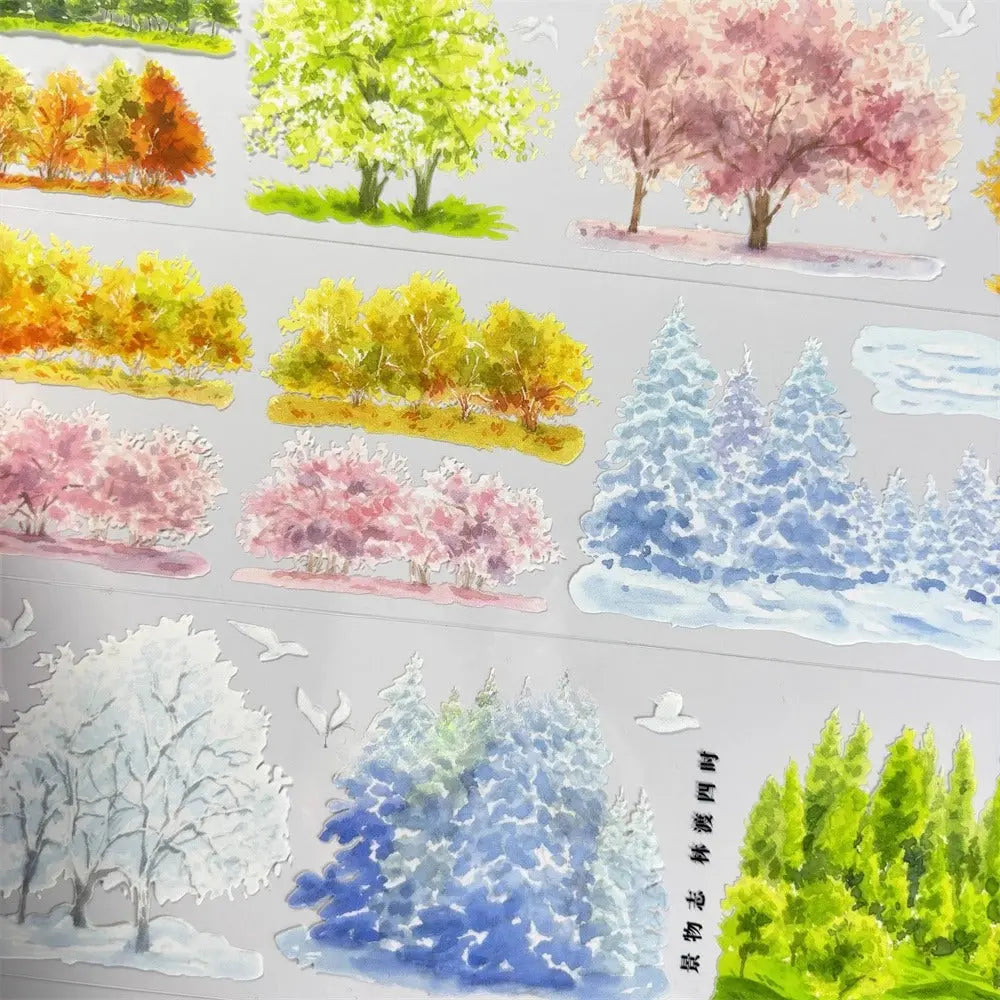 Seasons of the Forest PET Tape JINGWUZHI