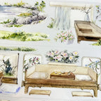 Serene Summer Pavilion PET Tape - Shroomi