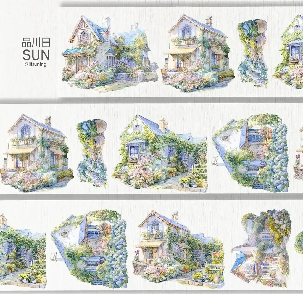 Singing in the Garden PET Tape Singing in the Garden PET Tape | Dreamy Flower Shop Scenery