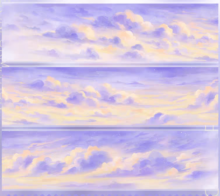 Sky Dreams Washi & PET Tape
