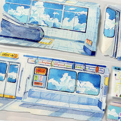 Skyline Transit PET Tape Skyline Transit PET Tape | Iridescent Subway & Train Scenery
