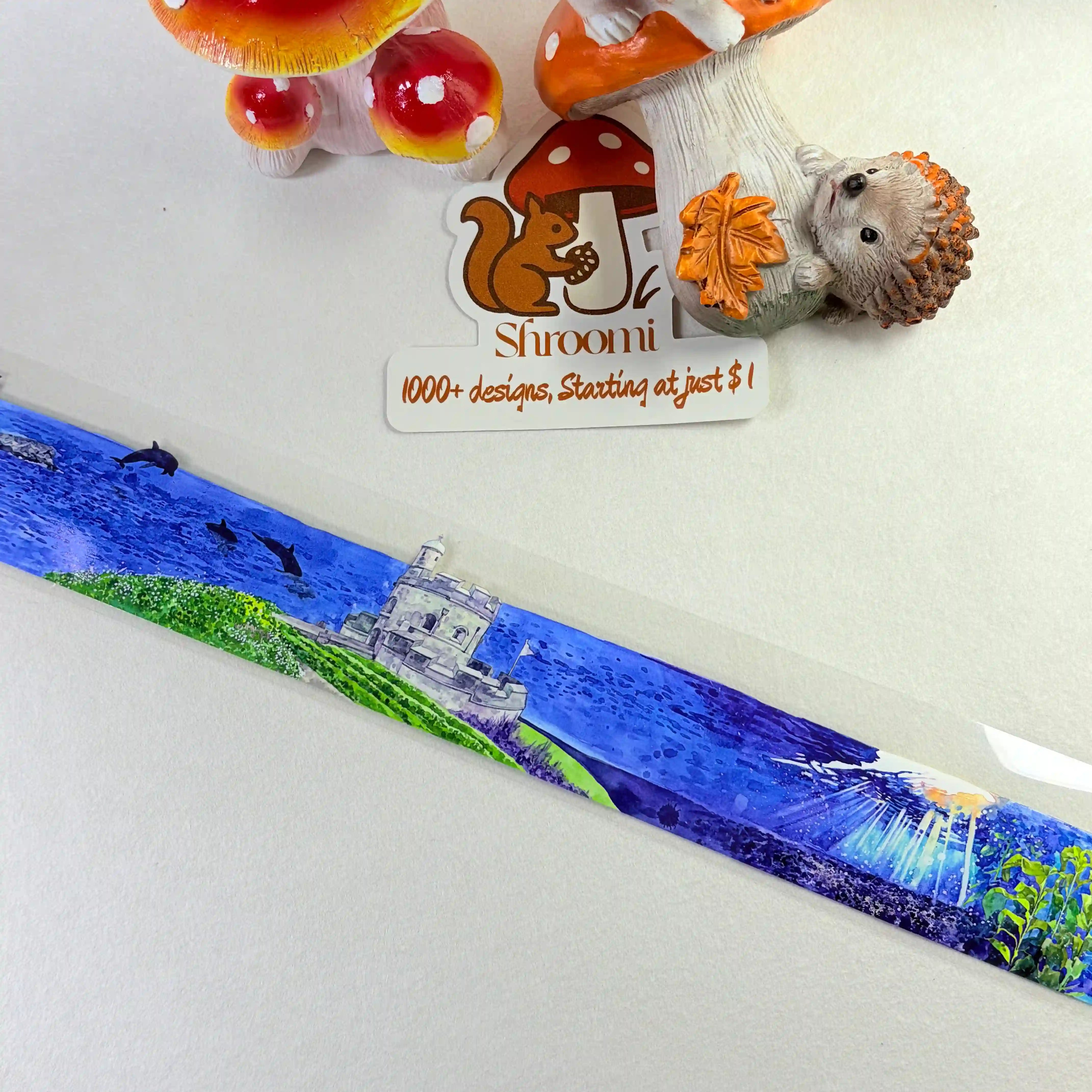 Loop 2 – PET tape showing Snorkeling Time Ocean Scene PET Tape