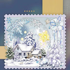 Snowy Mountain Town PET Tape Snowy Mountain Town PET Tape | Journaling & Collage