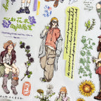 Spring Outdoors Character PET Tape 4 Styles - Shroomi