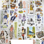 Spring Outdoors Character PET Tape 4 Styles - Shroomi