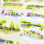 Spring Serenity Balcony PET Tape - Shroomi