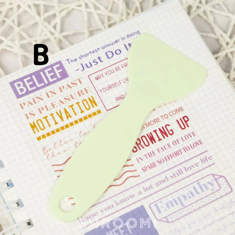 Sticker Flattening Plastic Spatula Sticker Flattening Spatula | Journaling & Craft Tool