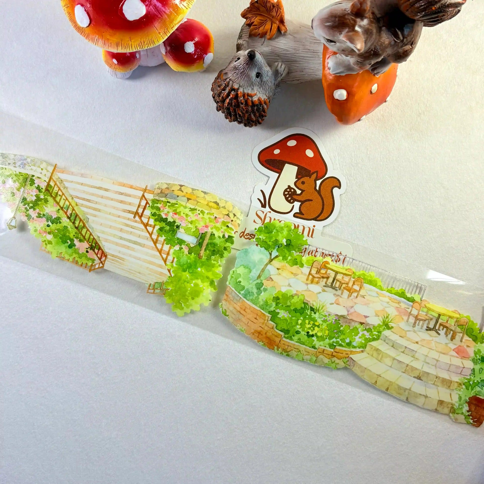 Street Steps PET Tape Street Steps & Terraces PET Tape | Architectural Scenery Element