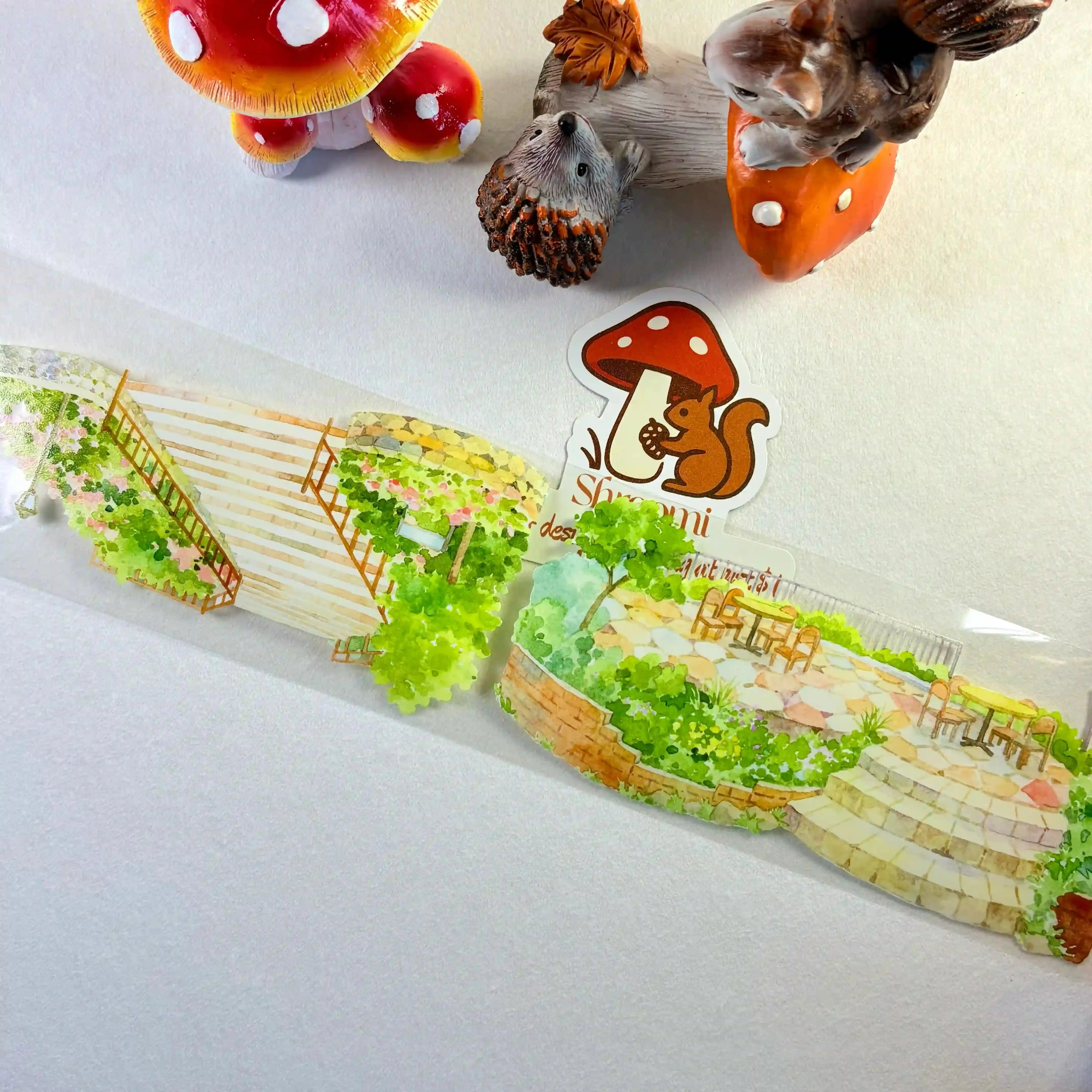Street Steps PET Tape Street Steps & Terraces PET Tape | Architectural Scenery Element