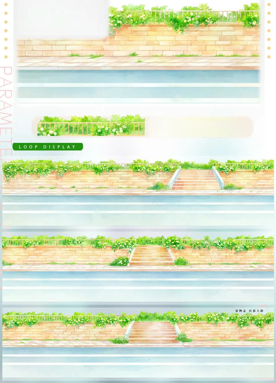 Street & Road Collection Vol.1 - 9 Styles Street & Road Collection Vol.1 – PET Tape Set for Journaling & Scene Making | Shroomi