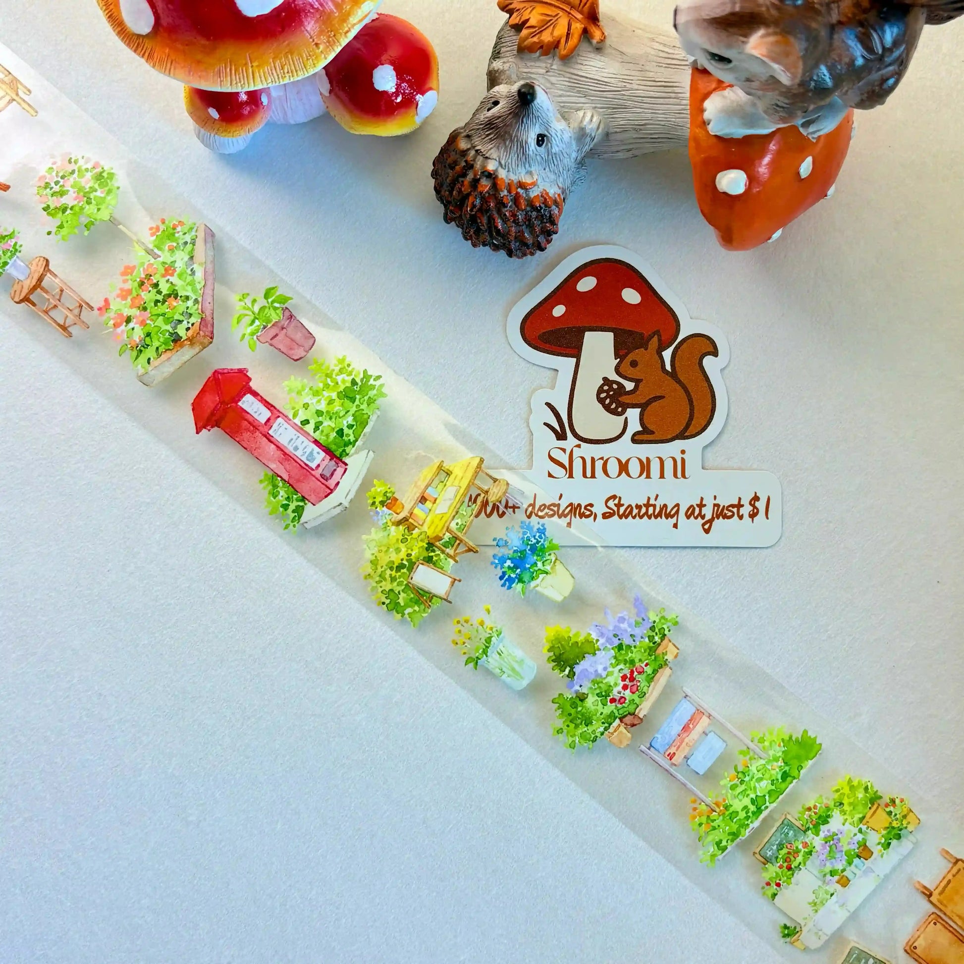 Streetside Stories 2 PET Tape Streetside Stories 2 PET Tape | Urban Details & Scenery Elements