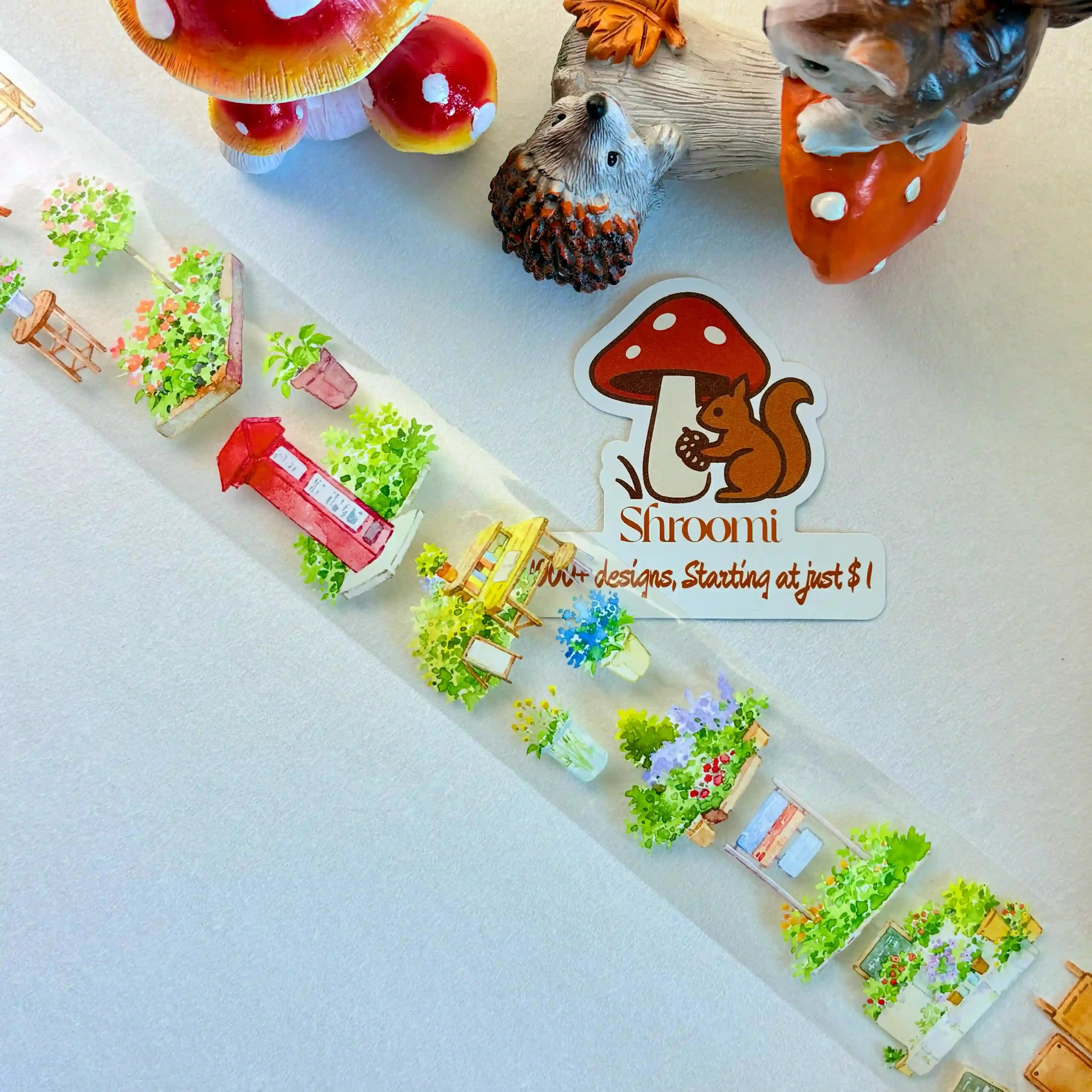 Streetside Stories 2 PET Tape Streetside Stories 2 PET Tape | Urban Details & Scenery Elements